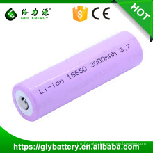 Wholesale 18650 3000mA 3.7V Rechargeable Lithium Li-ion Battery
